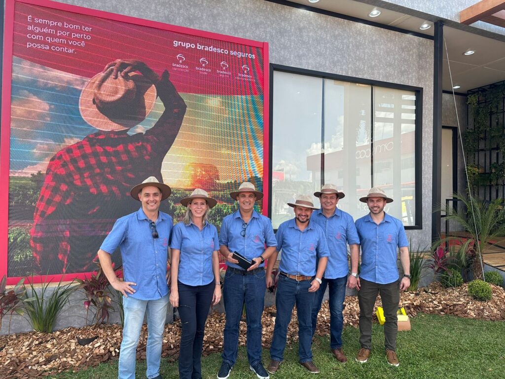 Grupo Bradesco Seguros marca presença no Show Rural Coopavel 2023