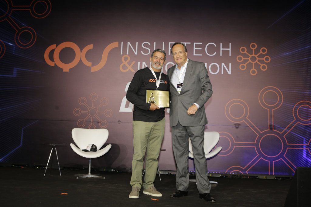 Presidente do Grupo Bradesco Seguros participa do CQCS Insurtech 2023. Foto Bruna Santos